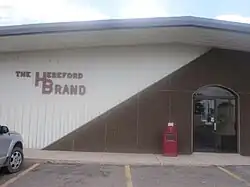 Hereford Brand newspaper office