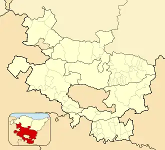 Landa is located in Álava