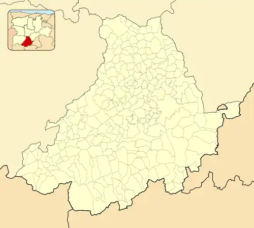 Divisiones Regionales de Fútbol in Castile and León is located in Province of Ávila