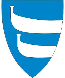 Coat of arms of Åfjord Municipality (1997-2019)
