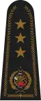 İtfaiye Müdürü rütbesi
