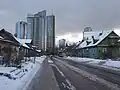 Contrasts in the area