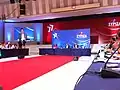 Syriza political press conference