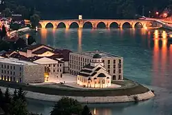 Andrićgrad and Mehmed Paša Sokolović Bridge