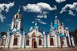 Image 31The Russian Znamensky Cathedral in Tyumen built in 1768 (from Culture of Asia)