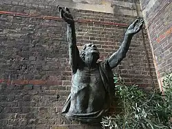 'Jesus Being Raised From the Dead' by Hans Feibusch