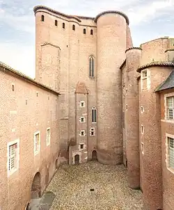 Palais de la Berbie, home of the Toulouse-Lautrec museum