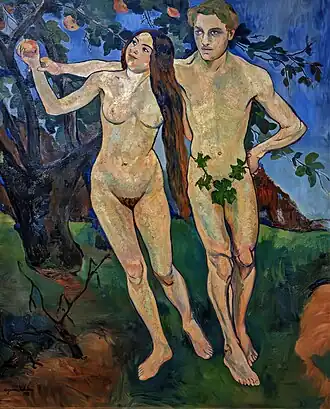 Adam and Eve, Suzanne Valadon