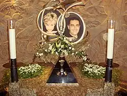 Picture of Diana, Princess of Wales and Dodi Fayed.