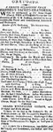 Advertisement for performance of Handel's sacred oratorios at King's Chapel, Boston, 1813. Graupner led the orchestra