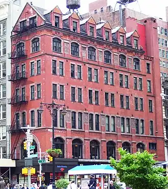 Western Union Telegraph Building (partial rebuild 1884)