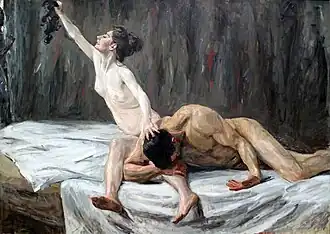 Simson and Delia, Max Liebermann