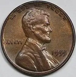 1955 doubled-die error