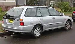 Rear view