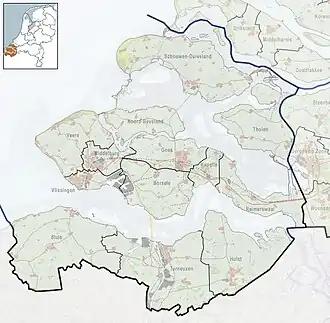 Kats is located in Zeeland