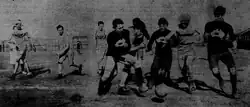 USA schoolboys vs Young Australia. Presidio of San Francisco, United States. 1 October 1911.