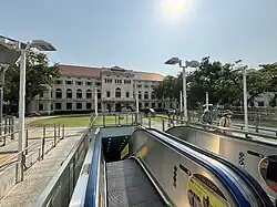 Exit 1 in front of the Museum Siam