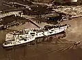 Chicago as barracks ship USS Alton (IX-5) at Pearl Harbor, 1926