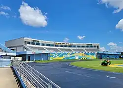 A. W. Mumford Stadium-Arnett W. Ace Mumford Fieldhouse seating