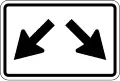 (D4-V105) Pass either side (used in Victoria)