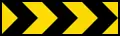 (T5-4) Multiple chevron marker (right)