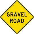 (W5-19) Gravel Road