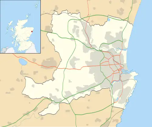 Cove Bay is located in Aberdeen City council area