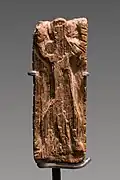 Adorant from the Geißenklösterle cave, Germany, c.&nbsp;35–40,000&nbsp;BP