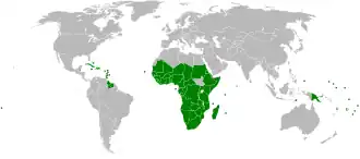 Location of OACPS