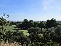 Agde golf course (seen from Mt St Martin, back to the housing estates)