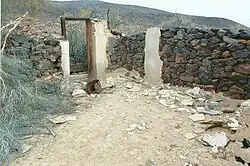 Stone house ruins in Agua Caliente
