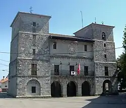 Town Hall of Ayala-Aiara, in the concejo (hamlet) of Arespalditza