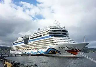 AIDAsol in Trondheim