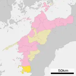 Location of Ainan