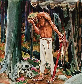 Regretful Kullervo, 1918