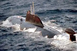 Submarine K-322 Kashalot