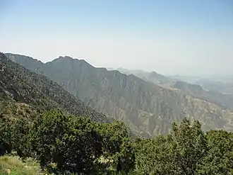 Jabal Sawdah in Saudi Arabia
