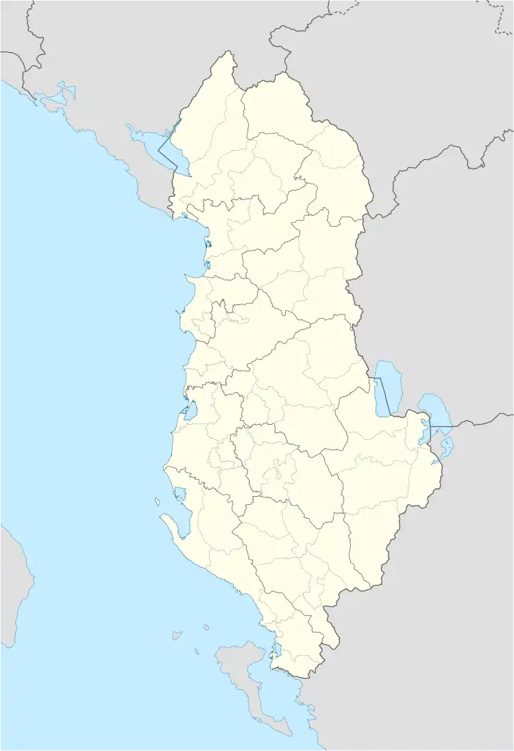 Kamëz is located in Albania