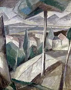 Albert Gleizes, 1910, L'Arbre (The Tree), oil on canvas, 92 x 73.2&nbsp;cm, private collection