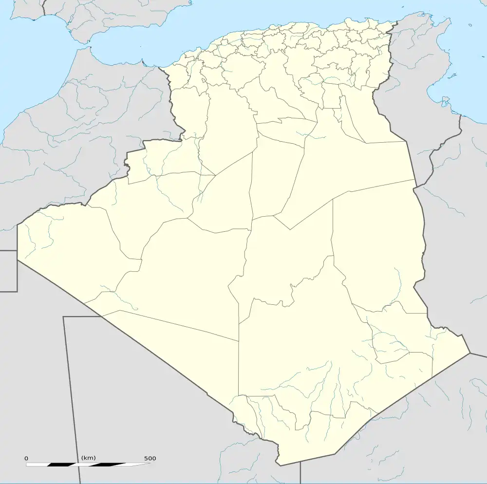 Elayadi Barbes is located in Algeria