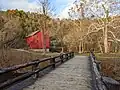Alley Springs Mill in autumn