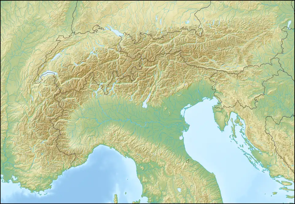 Bec d'Epicoune is located in Alps