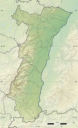Lac du Baggersee is located in Alsace