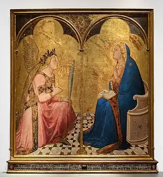 Ambrogio Lorenzetti: Annunciation, 1344.