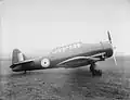A stationary monoplane