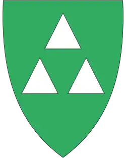 Coat of arms of Andebu Municipality (1986-2016)
