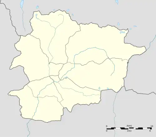 Andorra la Vella Heliport is located in Andorra