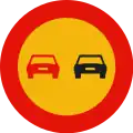 TR-305 No overtaking