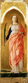 Justina of Padua by Mantegna