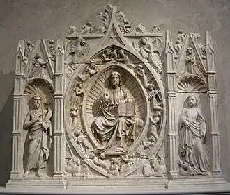 Andrea da Giona, Altarpiece with Christ in Majesty,  1434